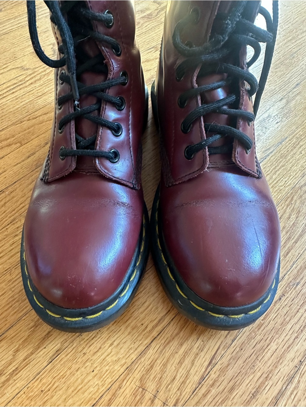 Dr. Martens Cherry Red 1460 boot UK 5 / US Men 6 / US Women 7 - Picture 2 of 10